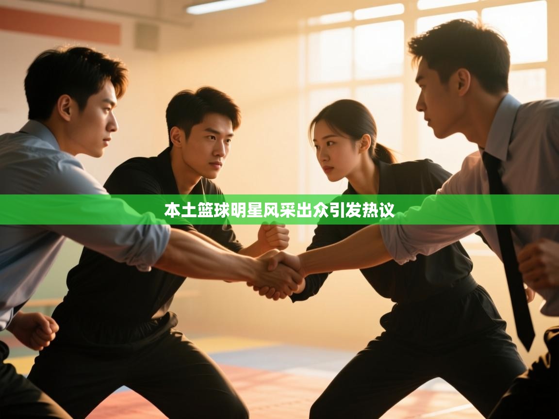 本土篮球明星风采出众引发热议 第2张